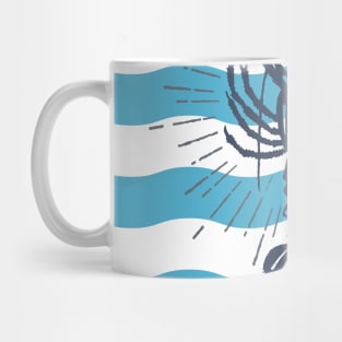 Nautical lettering: you are my lobster Mug